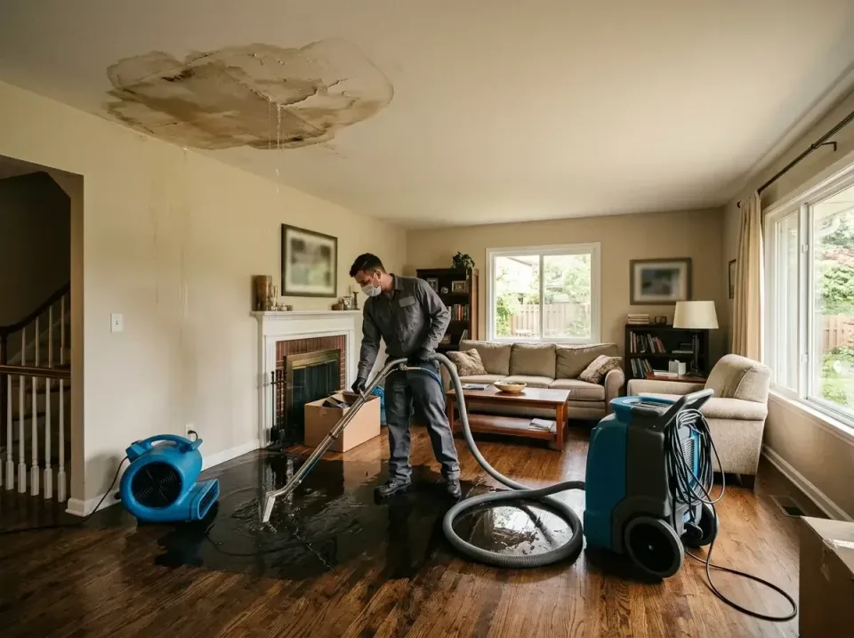 attic-pipe-burst-ceiling-drip-008 — frequently asked questions, Water Damage Restoration & Carpet Care in Havre de Grace, MD